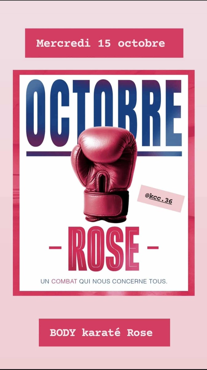Body Karaté : Octobre Rose