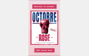 Body Karaté : Octobre Rose