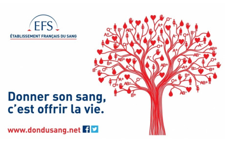 36 Châteauroux - Donnez  votre sang.