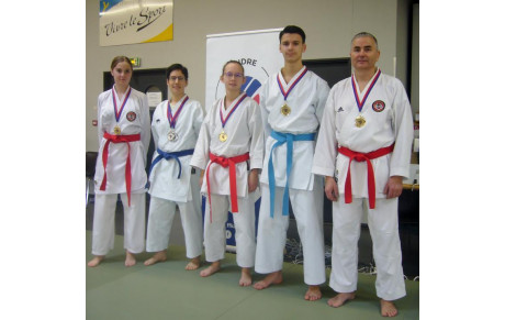 Palmarès KCC36 au Championnat de l’Indre Kata &amp; Combats 2019.