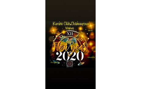 BONNE ANNÉE 2020 - HAPPY NEW YEARS 2020.